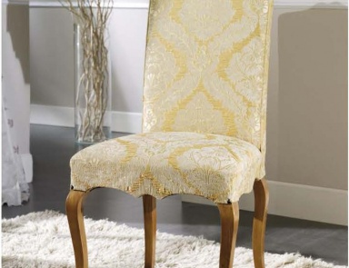 Chair with high back Dec?, Mirandola Export (chair with textile upholstery)