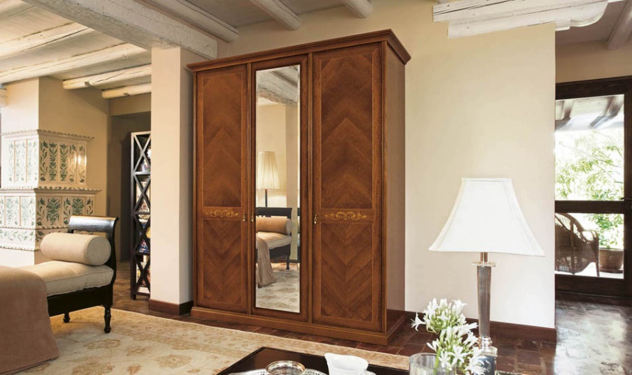 Wardrobe with 3 hinged doors 3A Lady, Alf