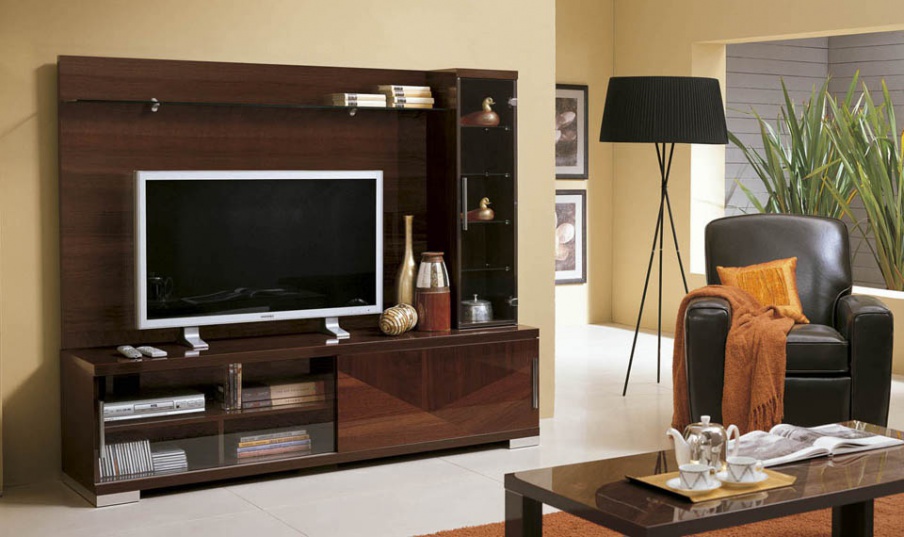 Sofa set solid wood veneer in Capri, Alf