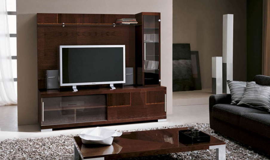Modular system for TV with decor inlays Pisa, Alf