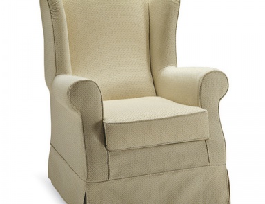 Armchair in fabric 200-202, Domingo Salotti