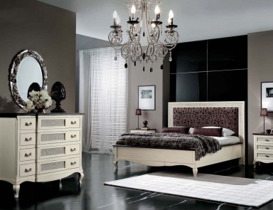 Bedroom (Suite bedroom) with drawers, Mirandola Export