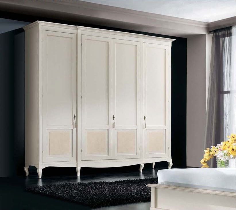 Wardrobe with inserts straw of Vienna, Mirandola Export