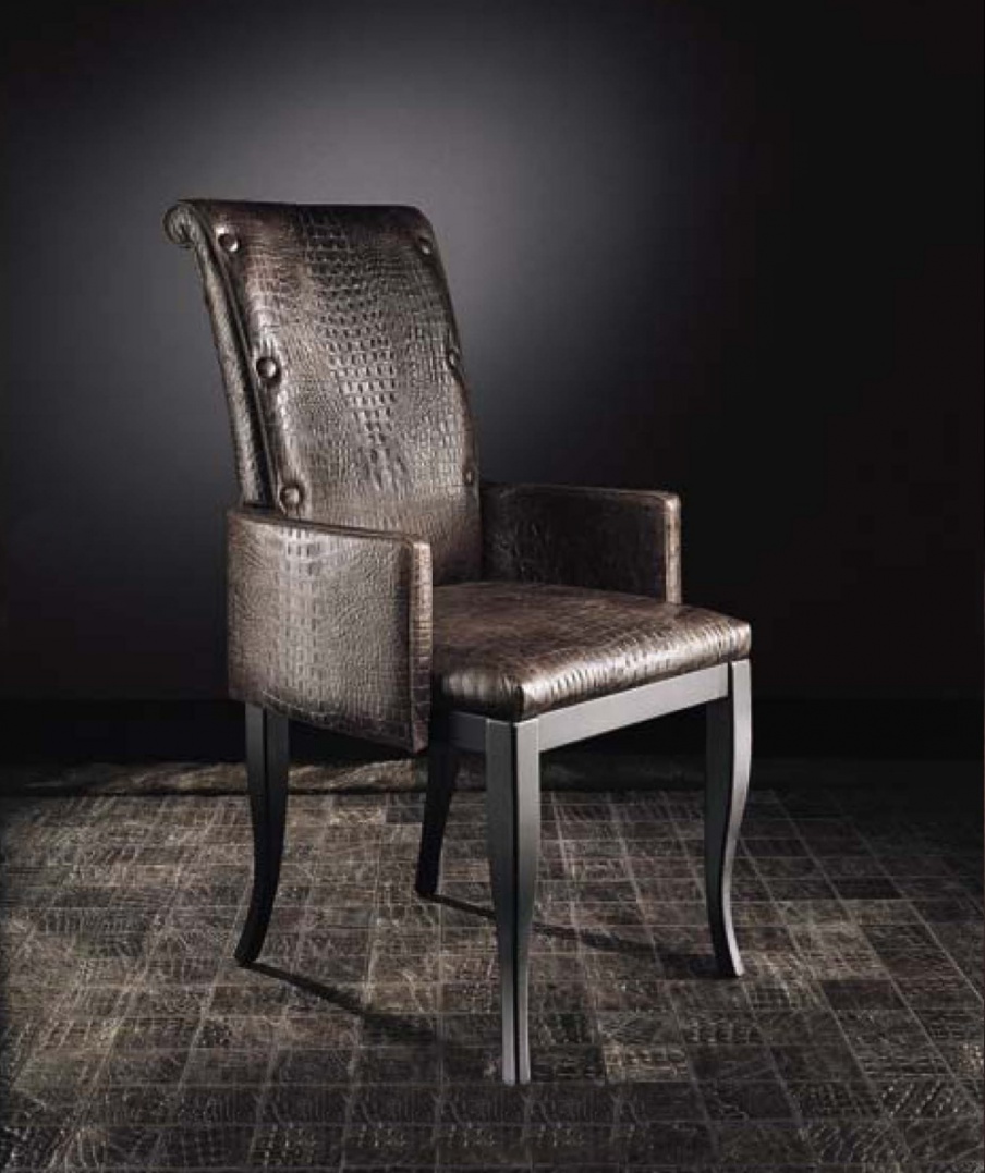 Chair with armrests, BARBALTADUE - Smania