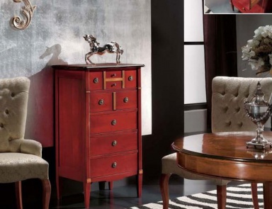 Dresser in solid cherry, Mirandola Export