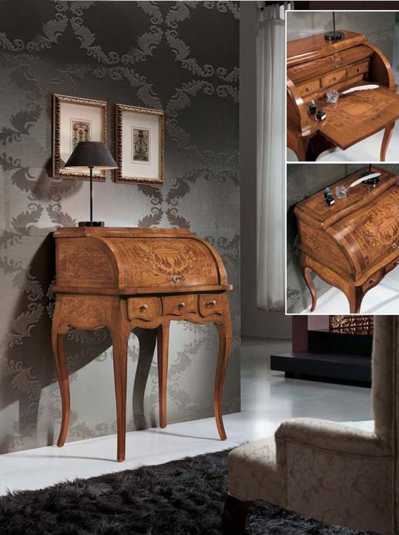 Bureau with inlay, Mirandola Export