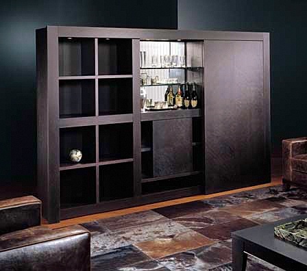 Wardrobe section with a bar, BARBOOK - Smania