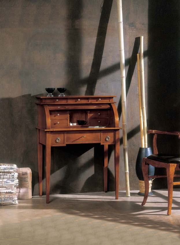 Bureau with hinged panel, Mirandola Export