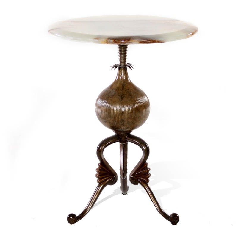 Table with top in natural stone Tiena, Luna Bella