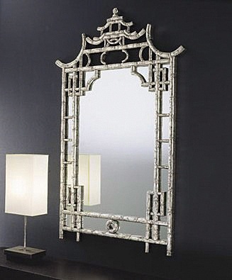 Mirror with openwork metal frame, BENNY - Smania