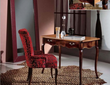 Writing Desk with decorative handles, Mirandola Export