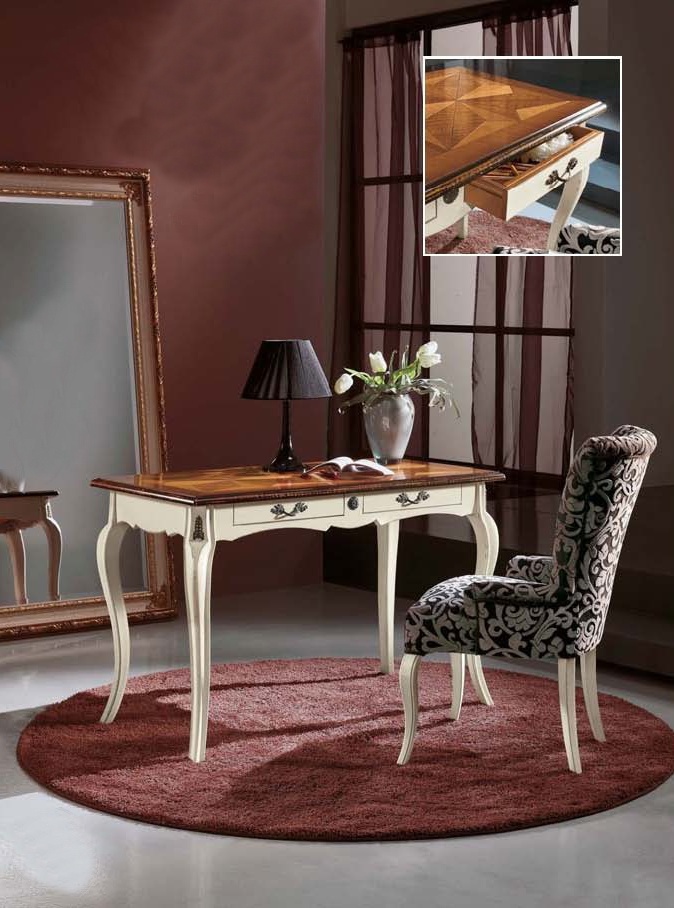 Writing Desk with inlay, Mirandola Export