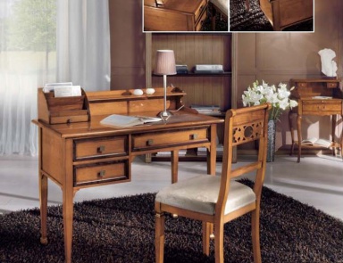 Writing Desk with frame of wood, Mirandola Export (writing Desk)