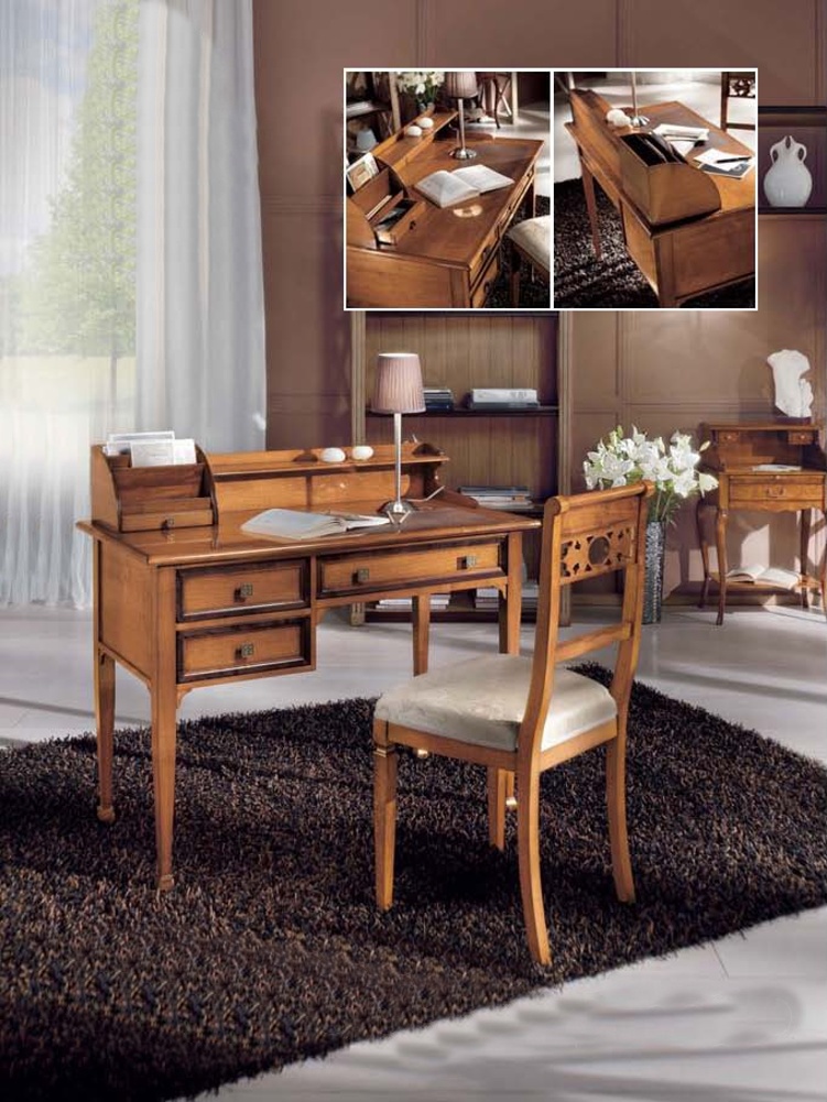 Writing Desk with frame of wood, Mirandola Export