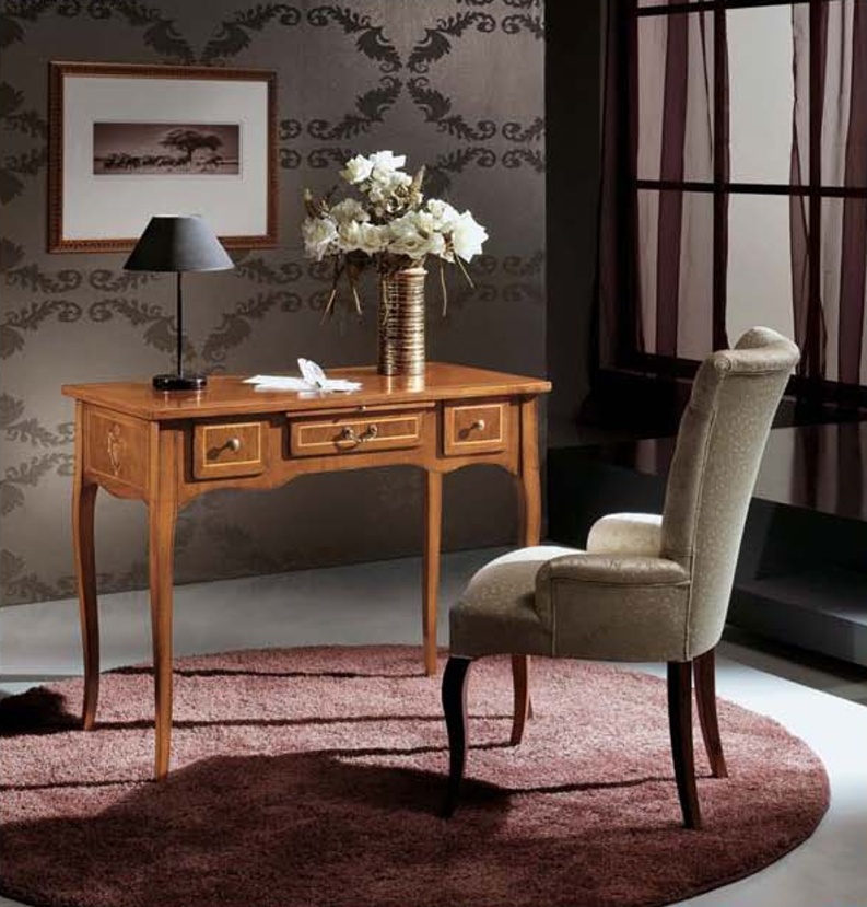 Desk with pull-out panel, Mirandola Export