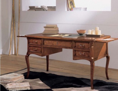 Desk with extendable side panels, Mirandola Export