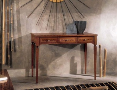 Writing Desk with decorative inlay, Mirandola Export (writing Desk)