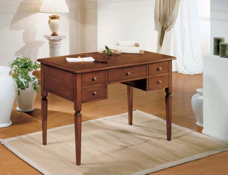 Writing Desk with five drawers, Mirandola Export