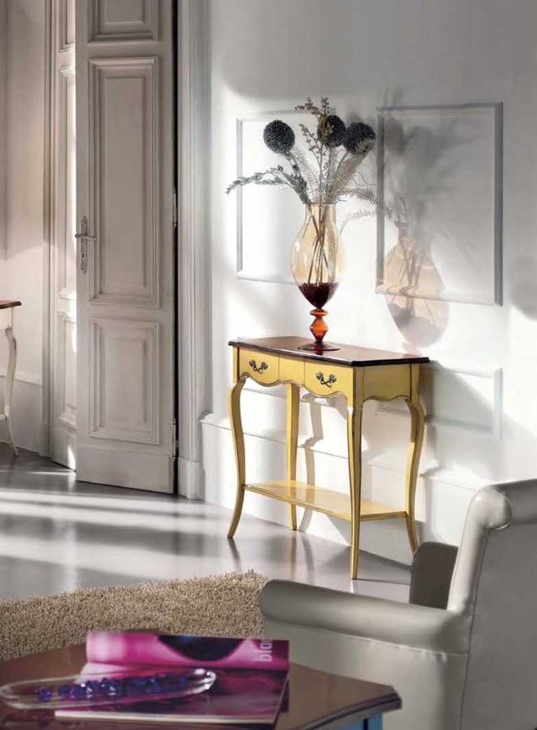 Console with bottom shelf, Mirandola Export