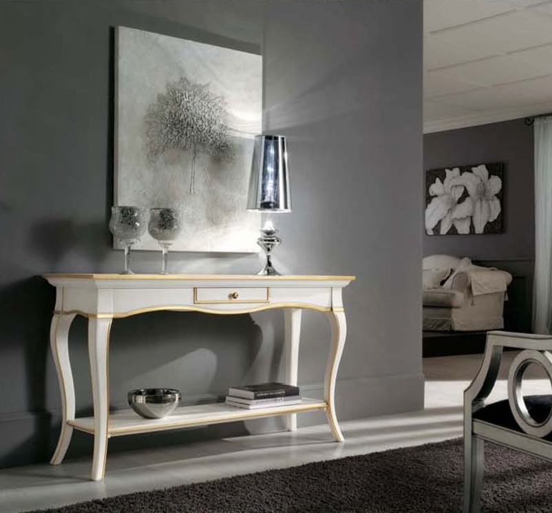 Console with shaped legs, Mirandola Export