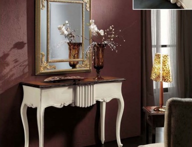 Console with carved fa?ade, Mirandola Export