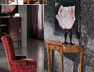 Console with secret drawer, Mirandola Export