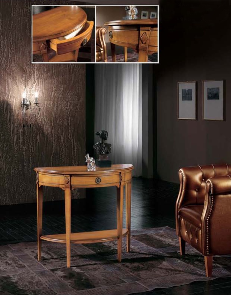 The console is made from solid cherry, Mirandola Export