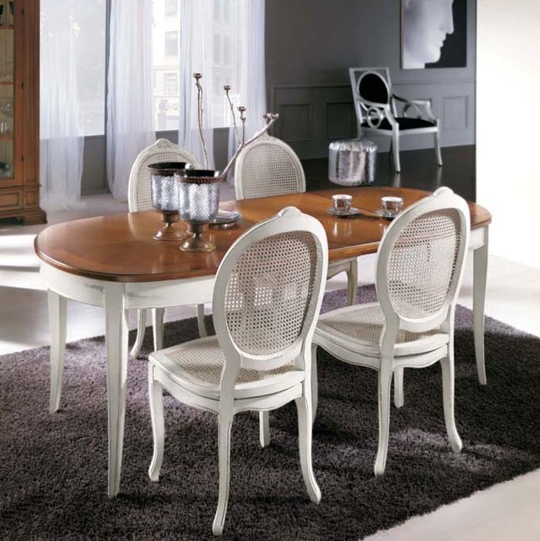 Dining room (dining set) oval table, Mirandola Export
