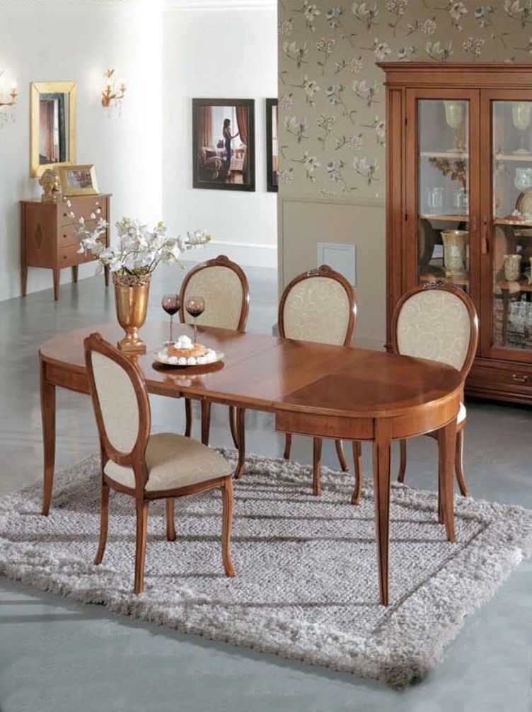 Dining room (dining set) in a classical style, Mirandola Export