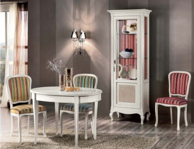 Dining room (set for the dining room) with a wooden frame, Mirandola Export
