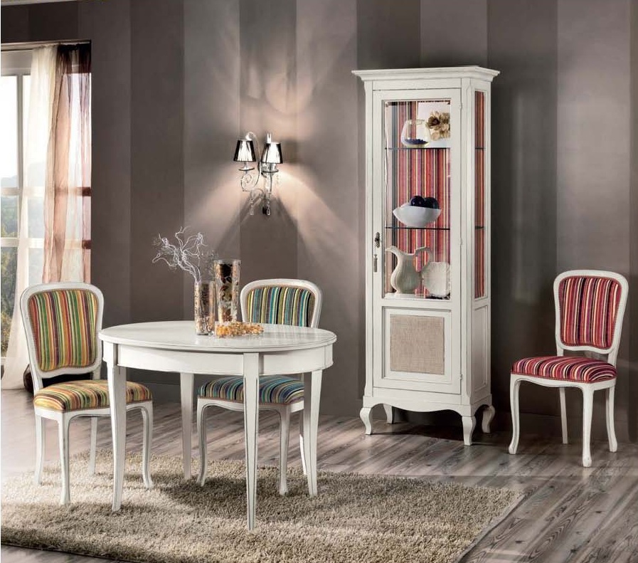 Dining room (set for the dining room) with a wooden frame, Mirandola Export