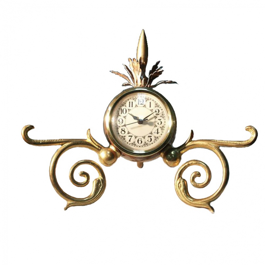 Table clock with quartz movement Clio, Luna Bella