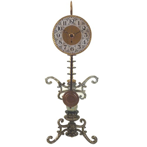 Table clock with pendulum Toc Toc, Luna Bella