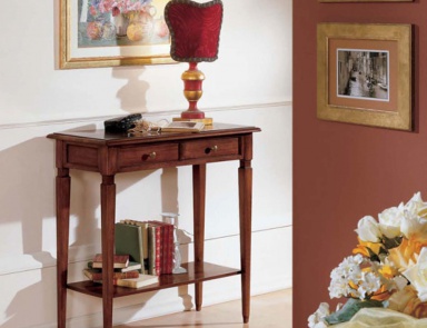 Console with bottom shelf, Mirandola Export