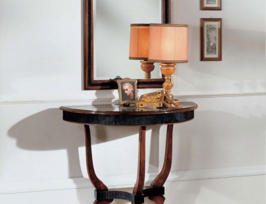 The console on three figured legs, Mirandola Export