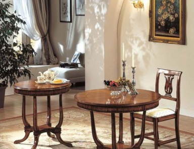 Coffee table with grooved top, Mirandola Export