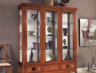 Showcase with shelves of glass, Mirandola Export