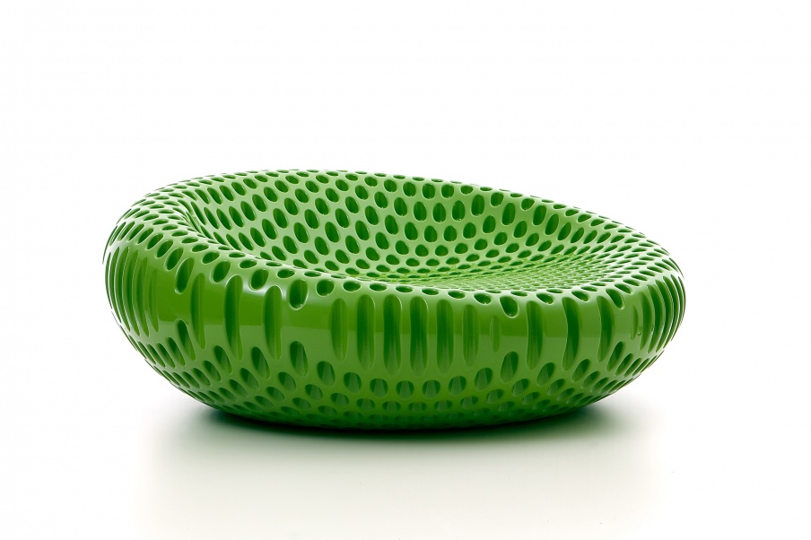 Low chair / pouf thermoplastic Truffle, Porro