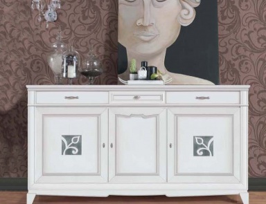 Sideboard with wooden frame, Mirandola Export