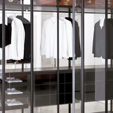 Wardrobe Vetro Trasparente
