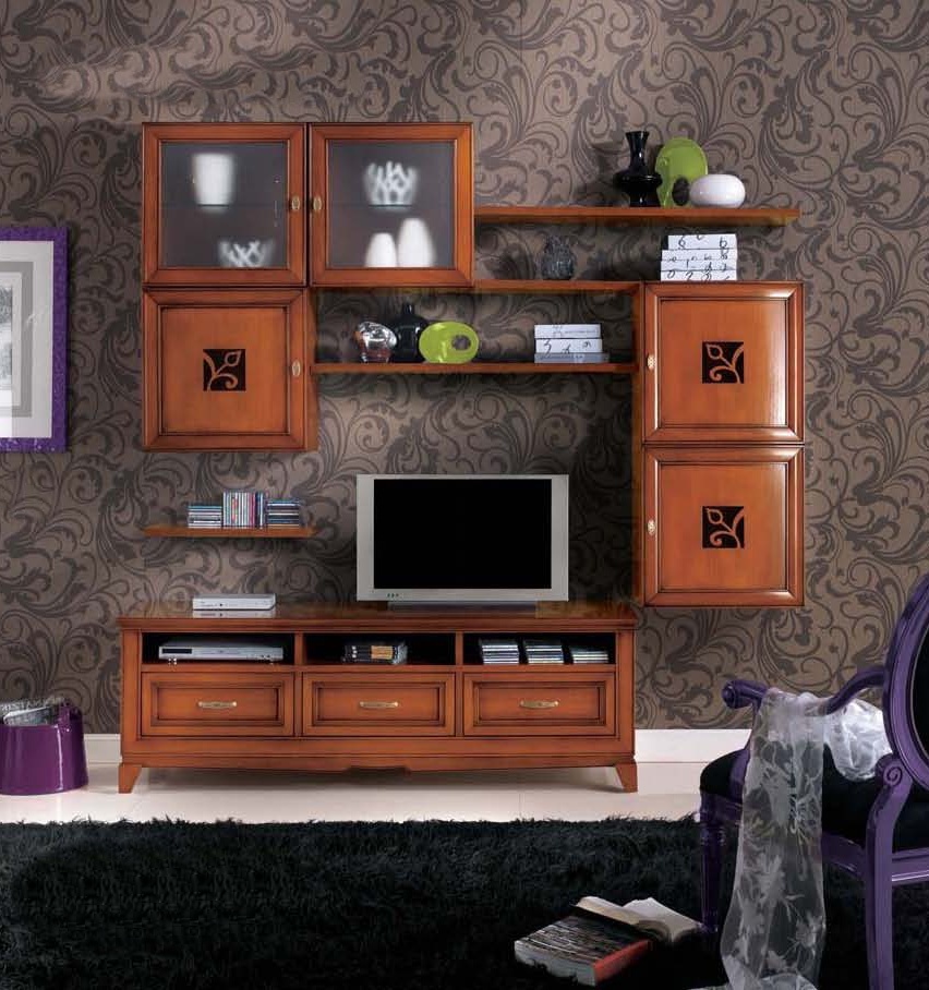 Modular system with open shelves, Mirandola Export