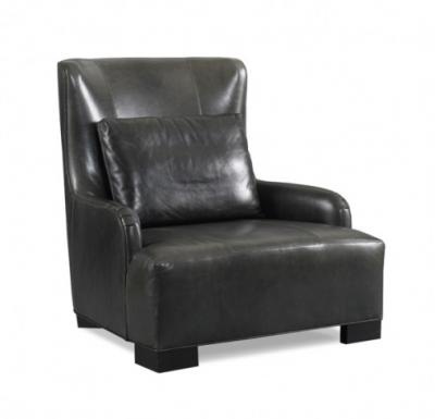 Chair in leather upholstery, MotionCraft