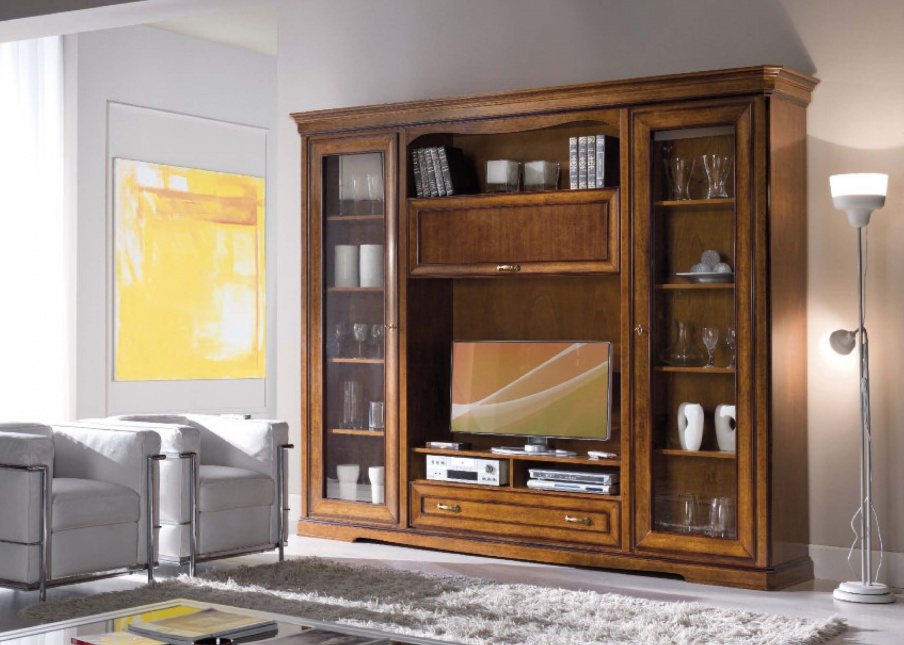 Cabinet for TV with the Windows, Mirandola Export