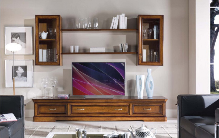 Modular system with hinged Windows, Mirandola Export