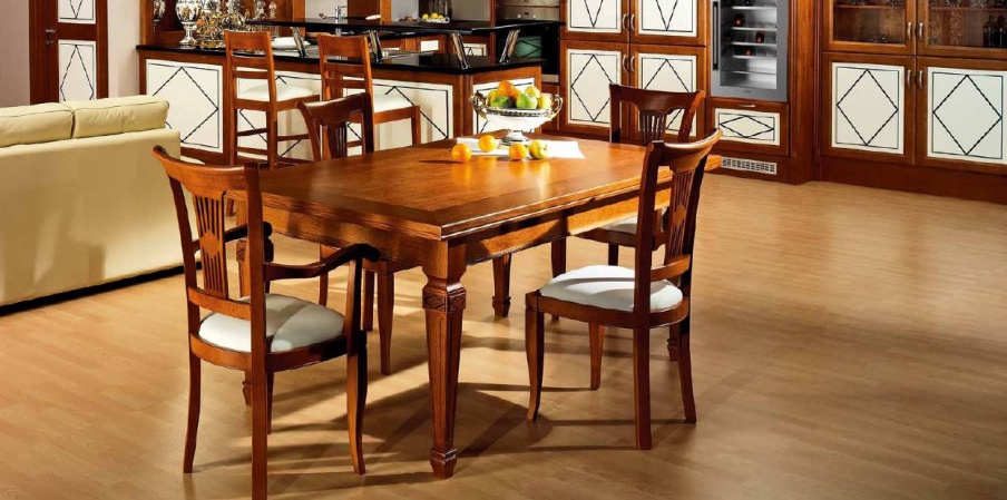 Set for the dining room solid wood Ambra Onlywood