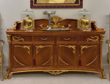 Dresser with drawers and hinged doors, Medea