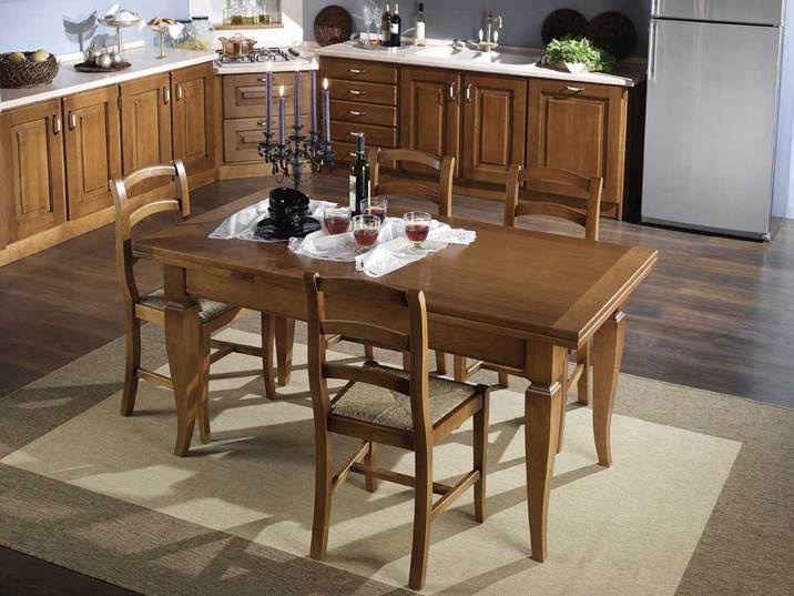 Set for the dining room in a classic style Valentina, Onlywood