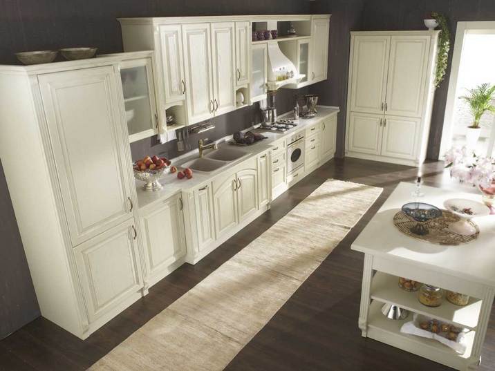 Set for the kitchen in neoclassical Elisa, Onlywood