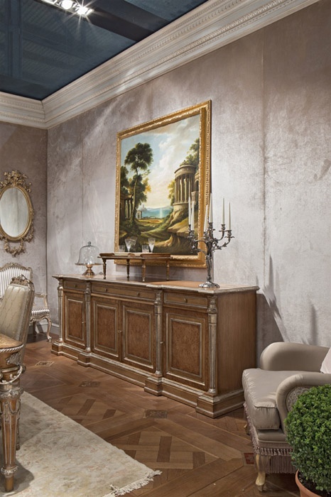 A chest of drawers with hinged doors and drawers, Medea