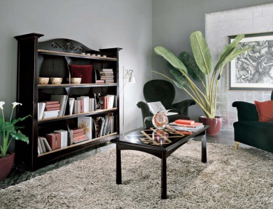 Bookcase with wooden shelves, Mirandola Export